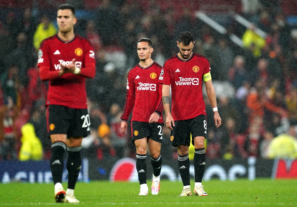 Man Utd crashed out of the Champions League with a 1-0 defeat to Bayern Munich