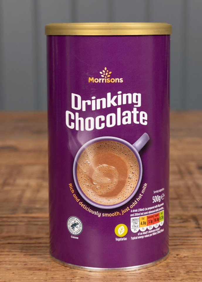 If you want a sweet drink to warm you, but aren’t bothered about a chocolate flavour, this might do