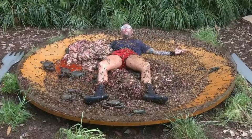 I'm A Celeb fans were left squirming by the tough challenge