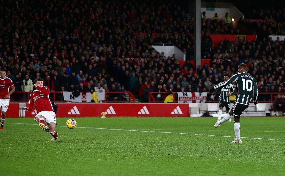 Marcus Rashford latched onto Matt Turner's mistake to equalise 12 minutes from time