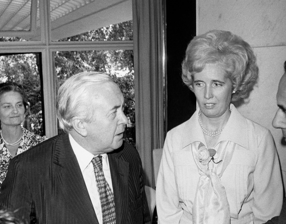 It was rumoured that Harold Wilson was having an affair with his secretary Marcia Williams