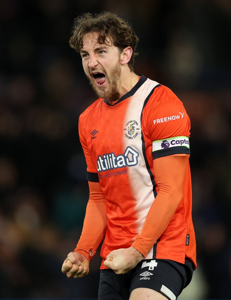 Tom Lockyer is now starring for Luton in the Premier League