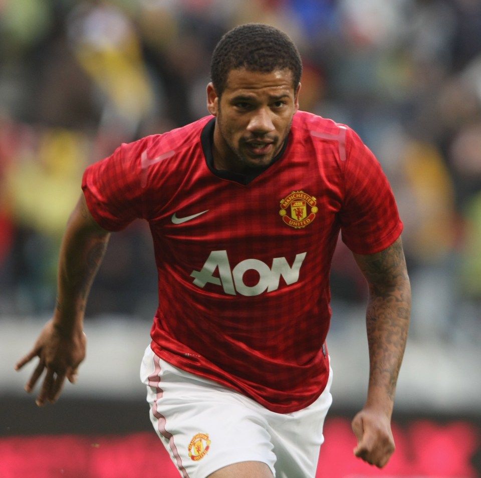 The winger made just seven appearances for the Red Devils before being shipped out