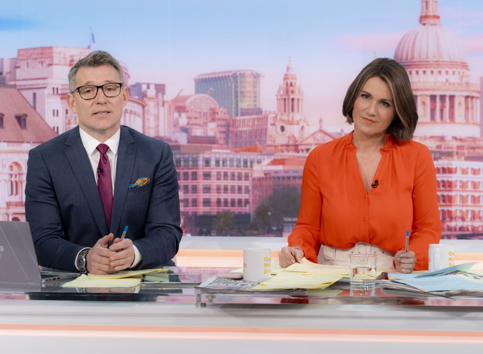 Ben was fronting GMB with Susanna Reid