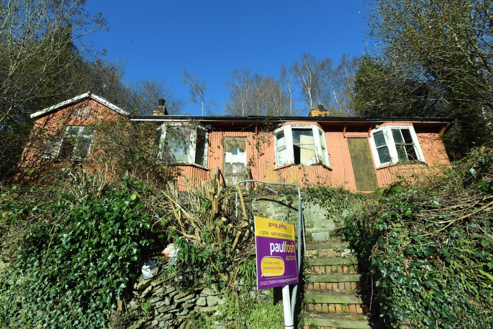 The Welsh valley cottage is part of pair up for sale