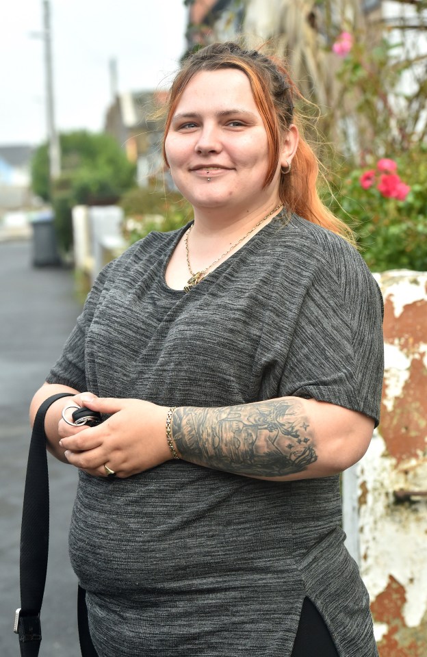 Mum-of-four Michaela Howard, 30, said it was a struggle to get by