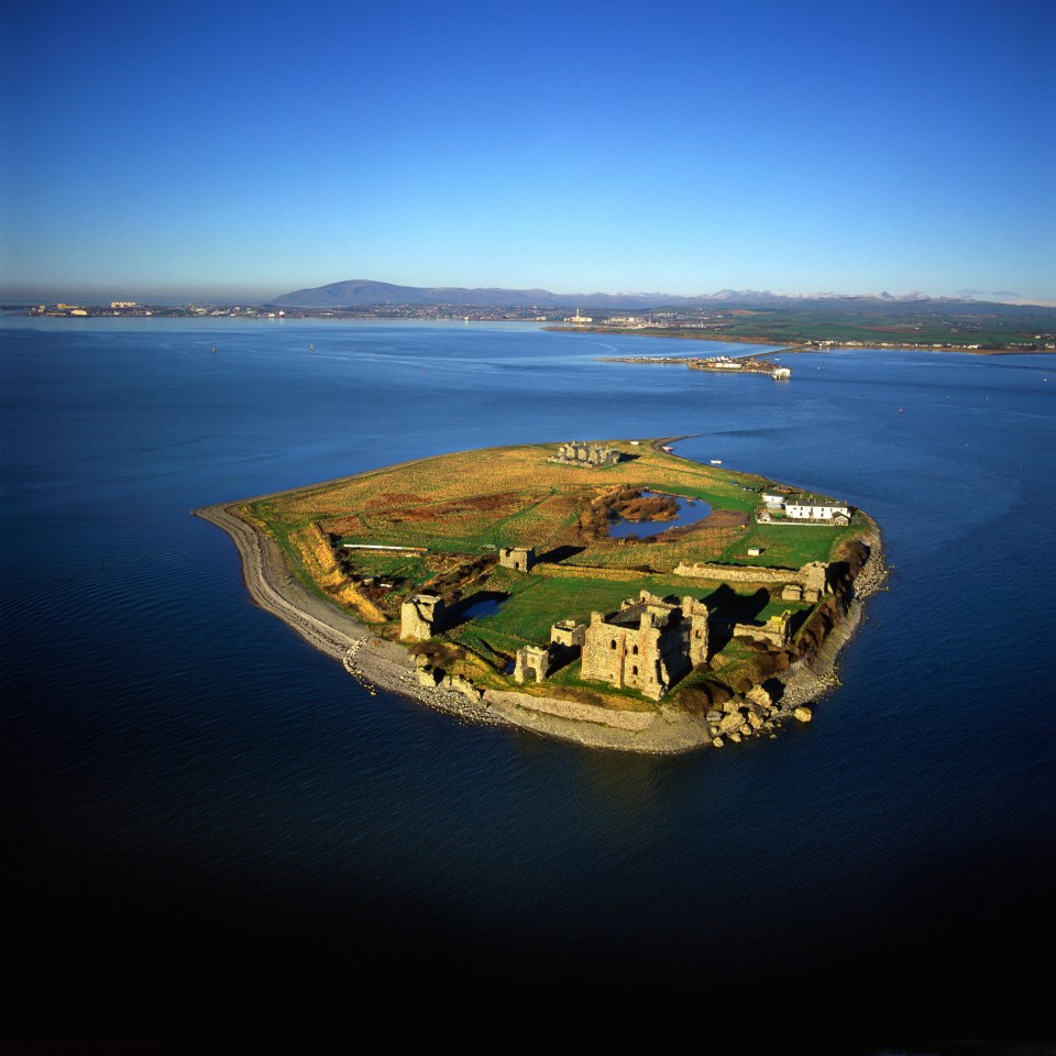 Piel Island is also home to its very own "king"