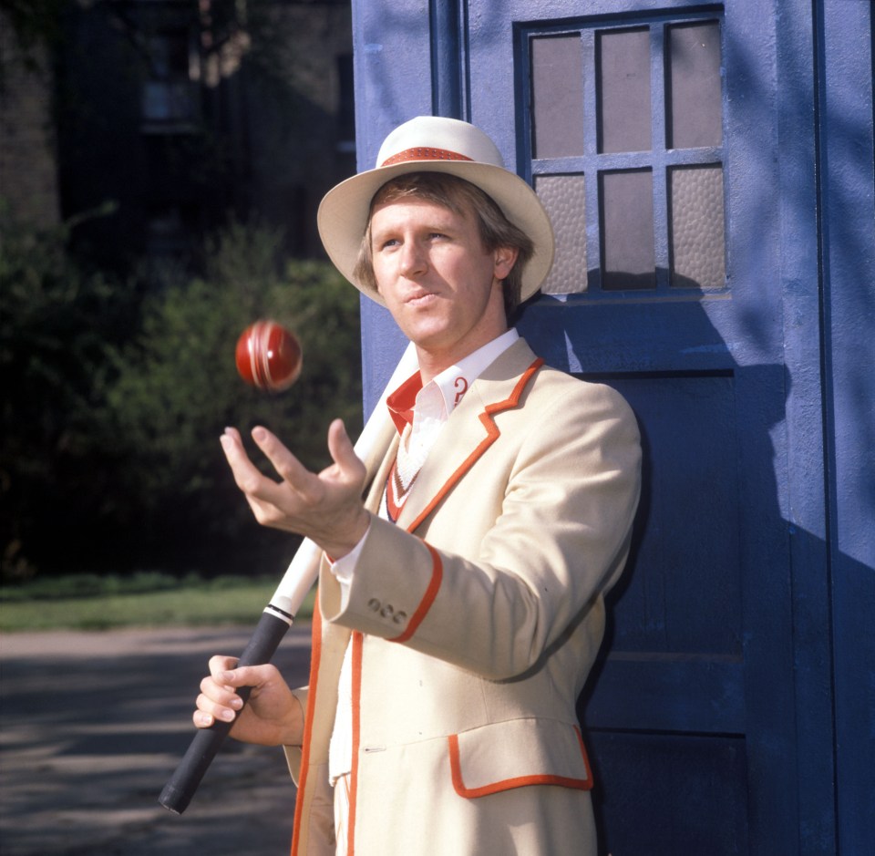 Peter Davison became the fifth Doctor