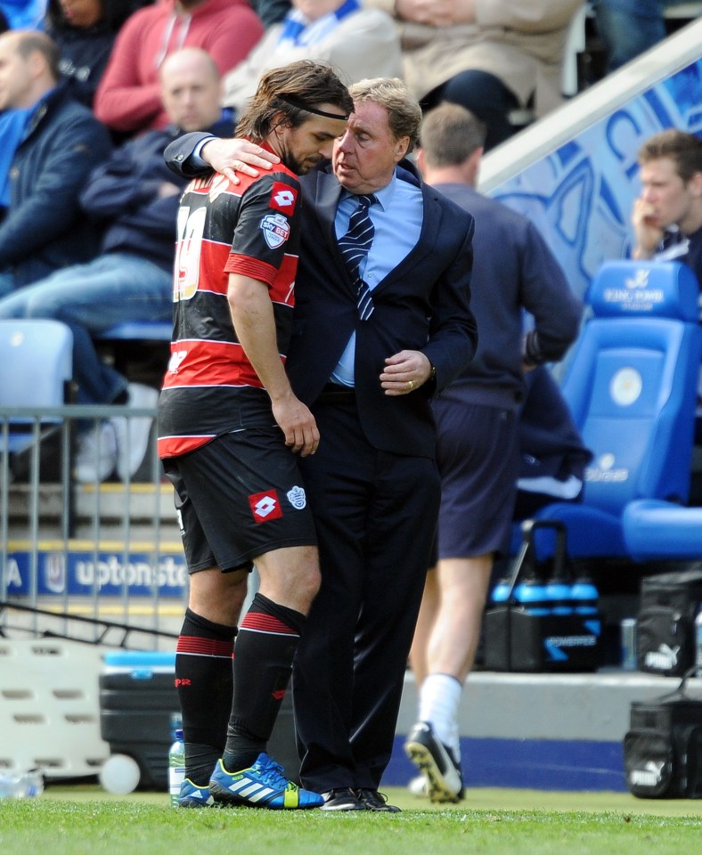 Kranjcar played under Redknapp at QPR, Portsmouth and Tottenham