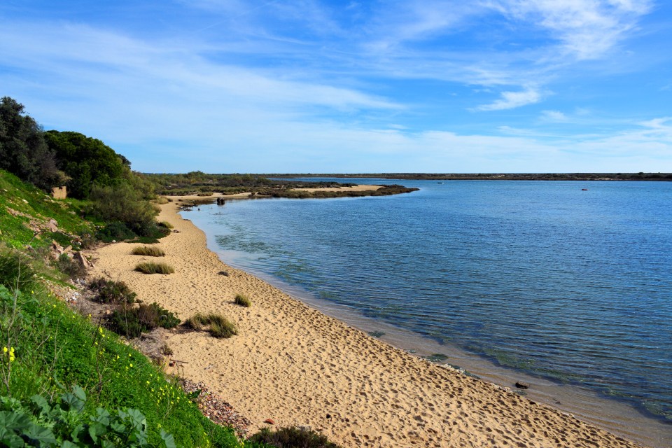 There are several beaches dotted across the tiny island