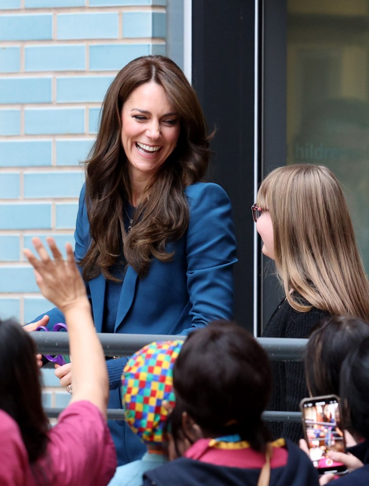 The Princess of Wales officially opened the new Children’s Day Surgery Unit at Evelina London in London