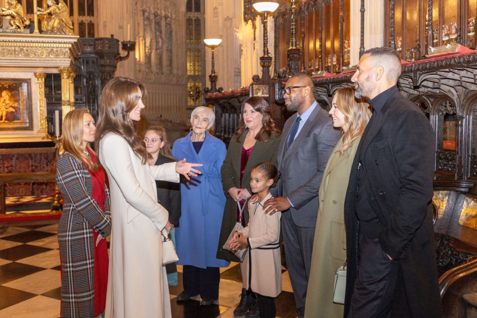 This year's service honoured those who worked with and supported children