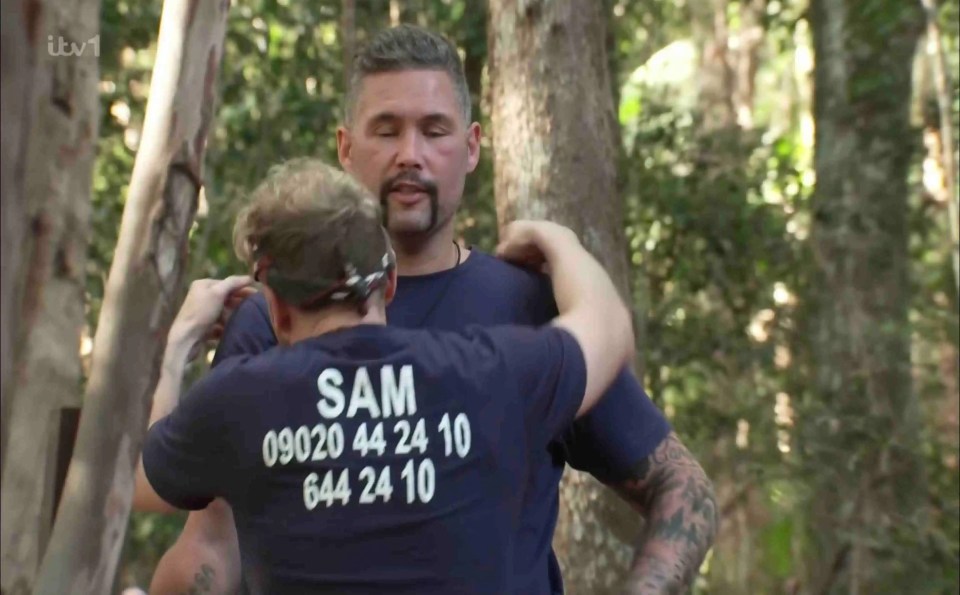 Some viewers have accused Sam of using excessive bromance tactics in the jungle