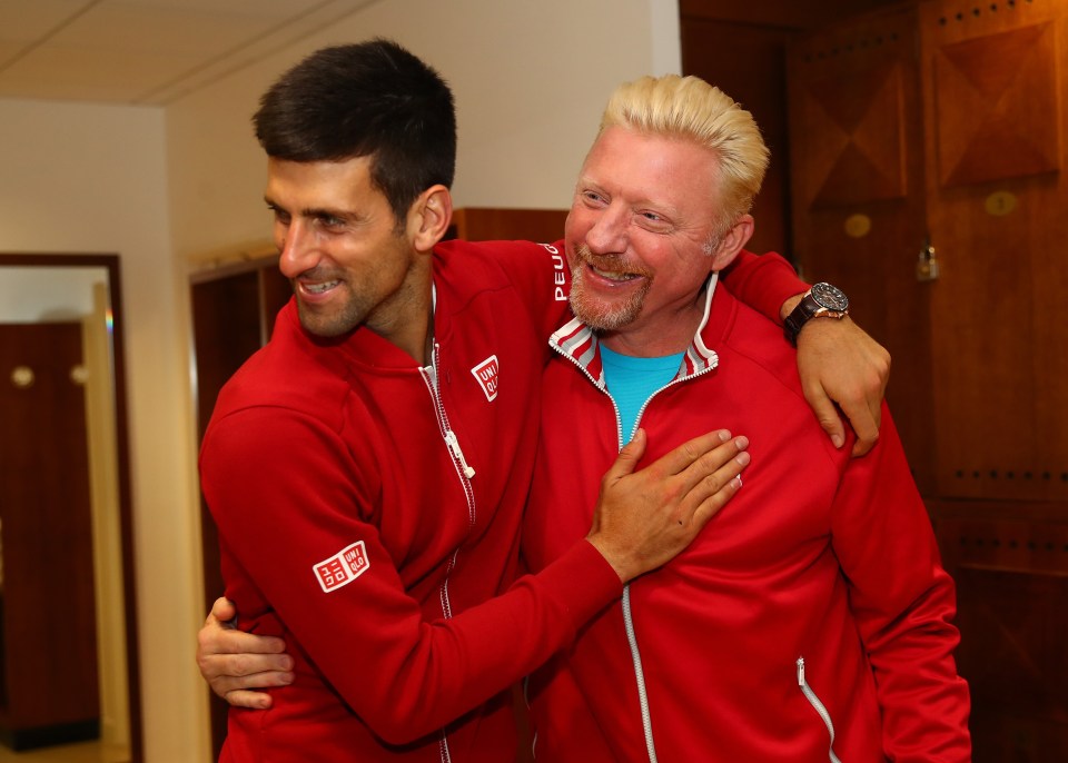 The German previouisly worked with Novak Djokovic