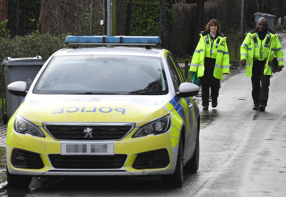 Cheshire Police cops made house to house inquiries after the break-in