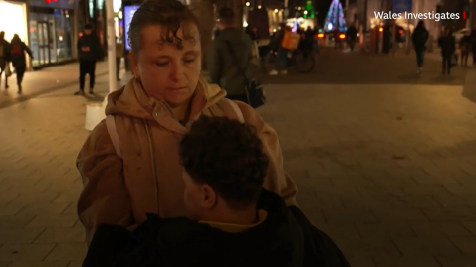 The young boy and his mum Sarah were moved into a hotel room by Cardiff City Council