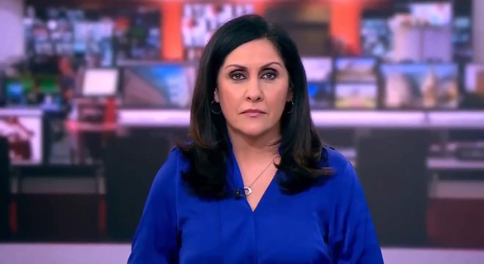 It comes weeks after BBC News anchor Maryam Moshiri was caught appearing to give the middle finger live on air