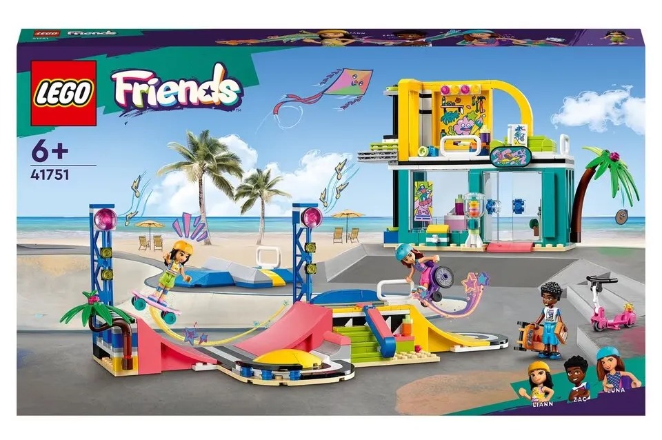 Save £22.50 on the Lego Friends skate park with a Tesco Clubcard