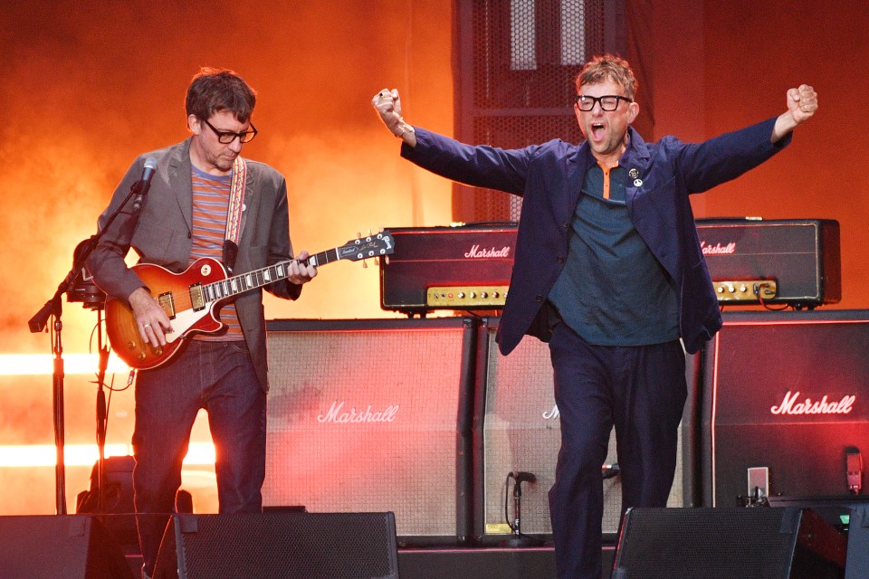 Blur brought a welcome simplicity to their performances this year