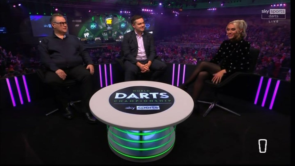 Darts fans went wild after seeing Emma Paton on their TV's