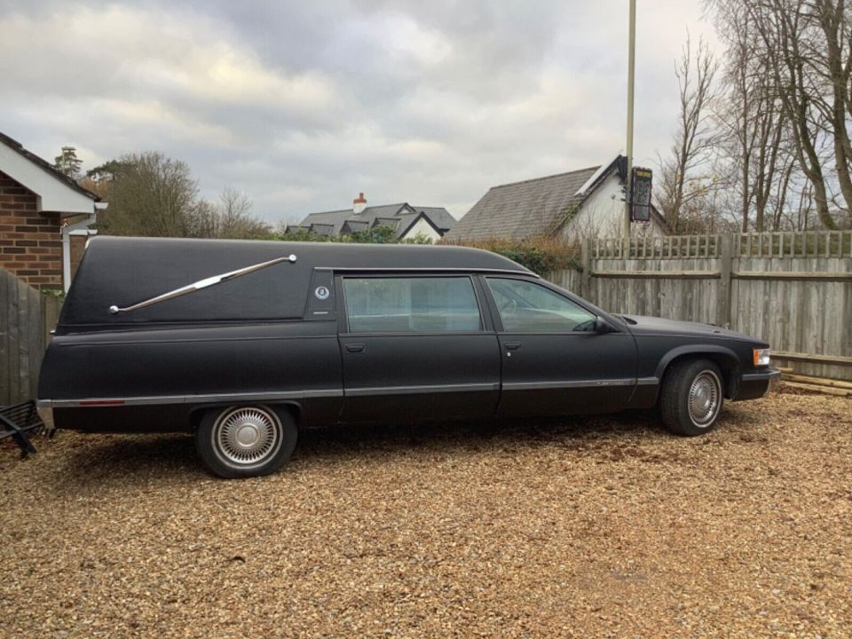 A hearse that was once used by a WWE legend is up for sale at a bargain price