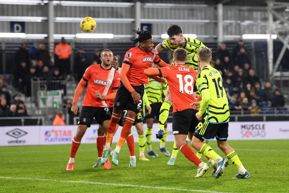 Rice rises at the death to sink Luton at Kenilworth Road