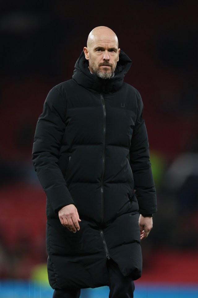 Erik ten Hag is under mounting pressure at Man Utd