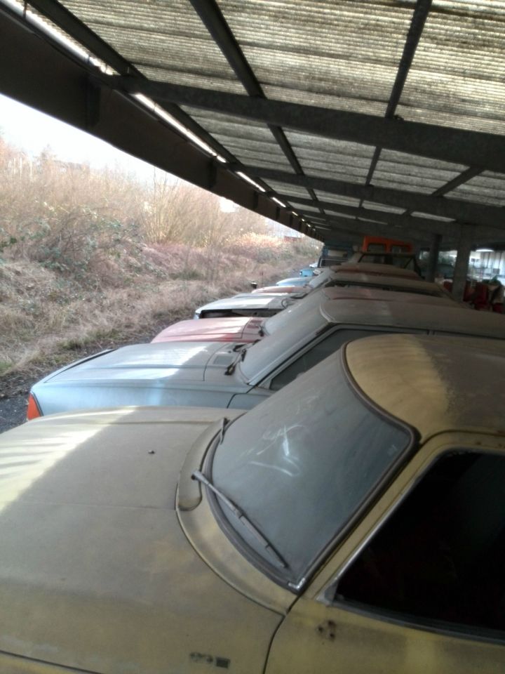 An abandoned car dealership was discovered by a reddit user