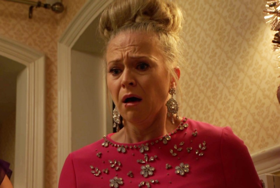 Linda Carter (Kellie Bright) murders Keanu Taylor (Danny Walters) EastEnders Christmas Day