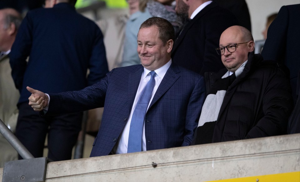 Former Newcastle chief Mike Ashley is taking a keen interest in Reading