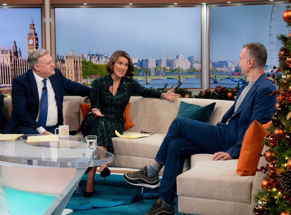 It came after the ITV anchor bid 'farewell' to GMB on Wednesday