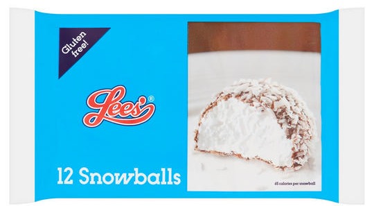 Get three packs of Lees' snowballs for £3 at Iceland