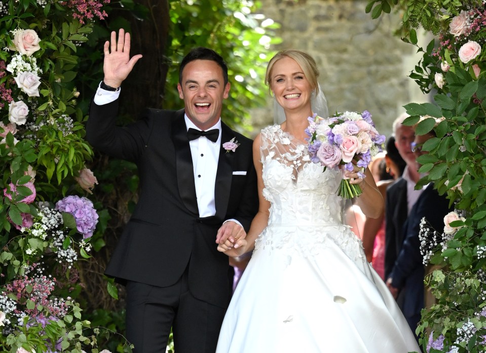 Ant and Anne-Marie tied the knot in 2021