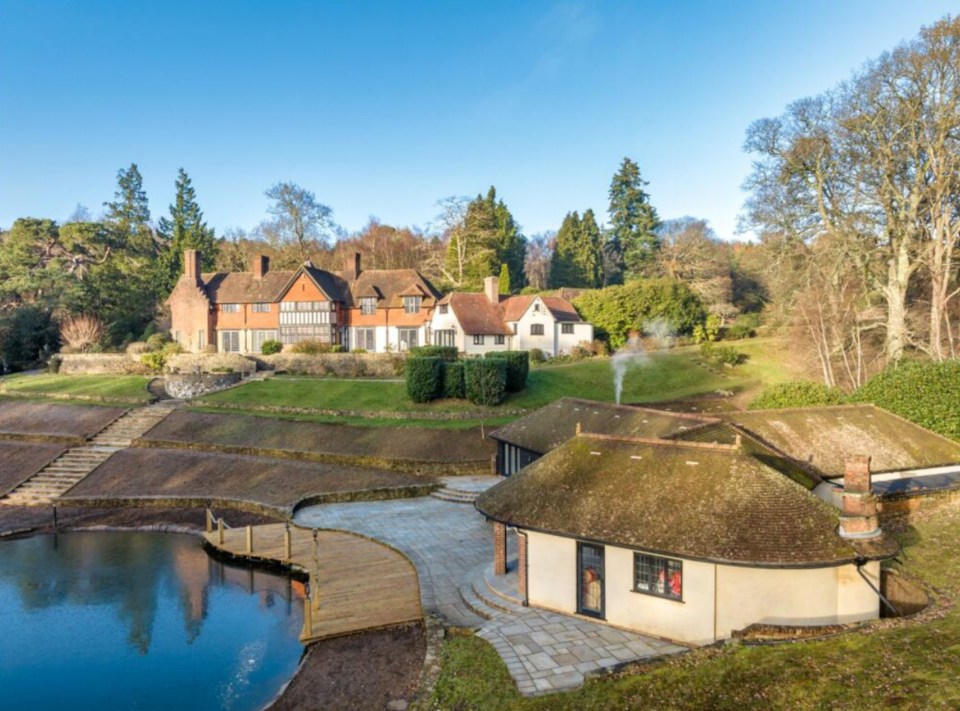 The stunning home could be yours for £3.95million