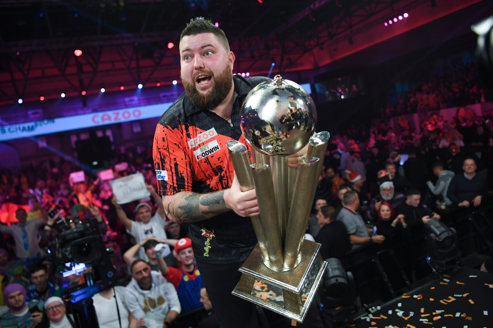 Michael Smith won the 2023 PDC World Darts Championships