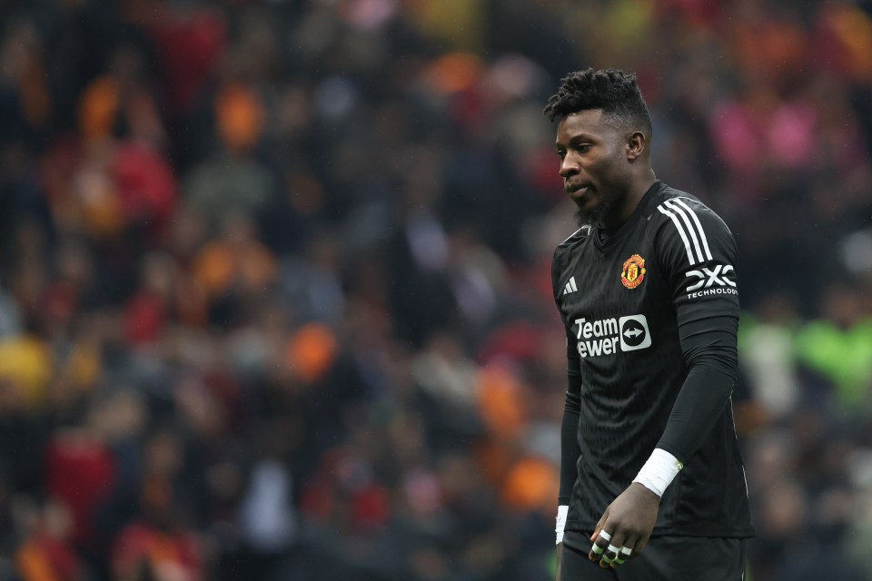 Onana was slammed for his performance against Galatasaray