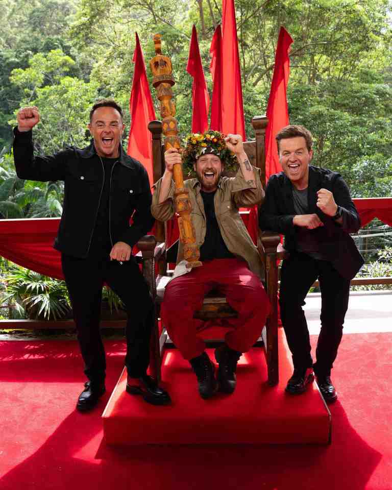 Ant and co-star Declan Donnelly have hosted I'm A Celebrity for the last three weeks