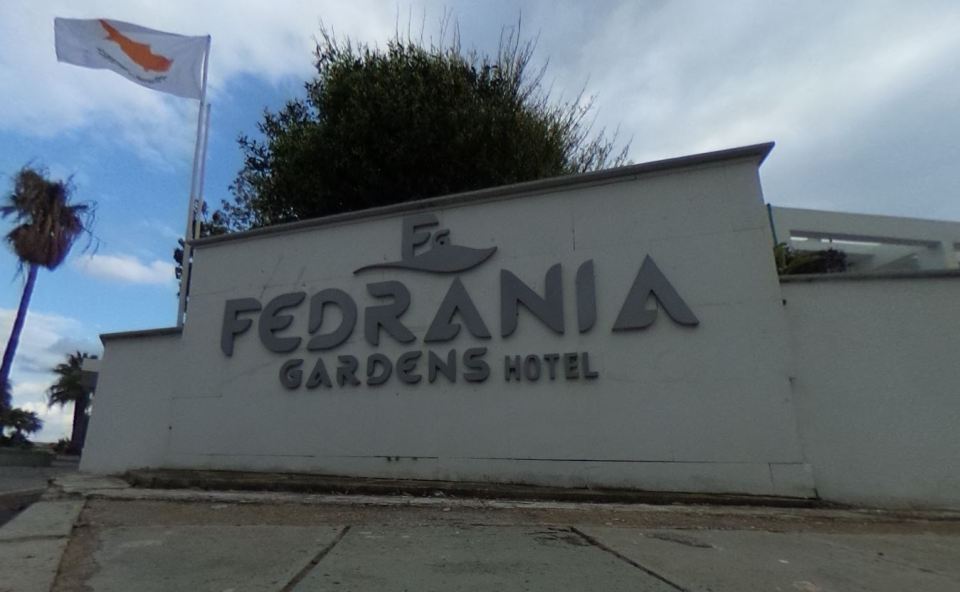 The 20-year-old British woman was allegedly raped by the five Israeli men at the three-star Ferandia Gardens hotel