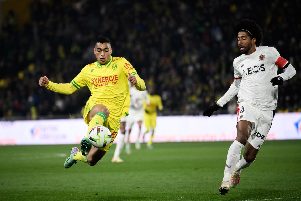 Nantes ran out 1-0 winners as they ended Nice's unbeaten start to the season