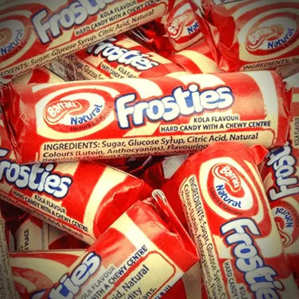 Frosties sweets were a firm fan favourite and boomed in popularity in the 1980s