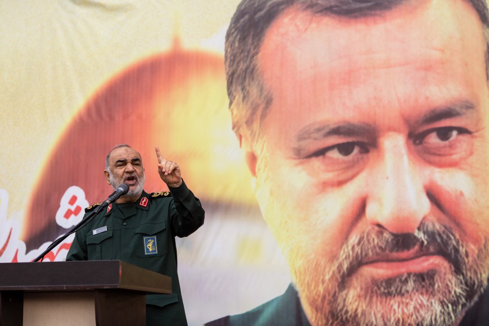 Chief of Iran's paramilitary Revolutionary Guard Gen. Hossein Salami has vowed to avenge the top general's death