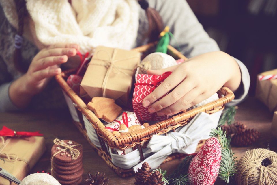 Creating your own hamper is much cheaper than buying an expensive ready-made one