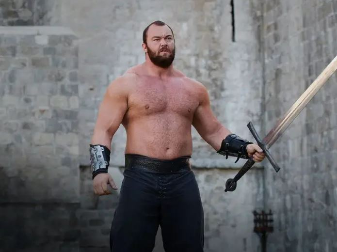 Bjornsson starred as Gregor 'The Mountain' Clegane in Game of Thrones