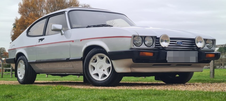 A Ford Capri is up for sale on eBay