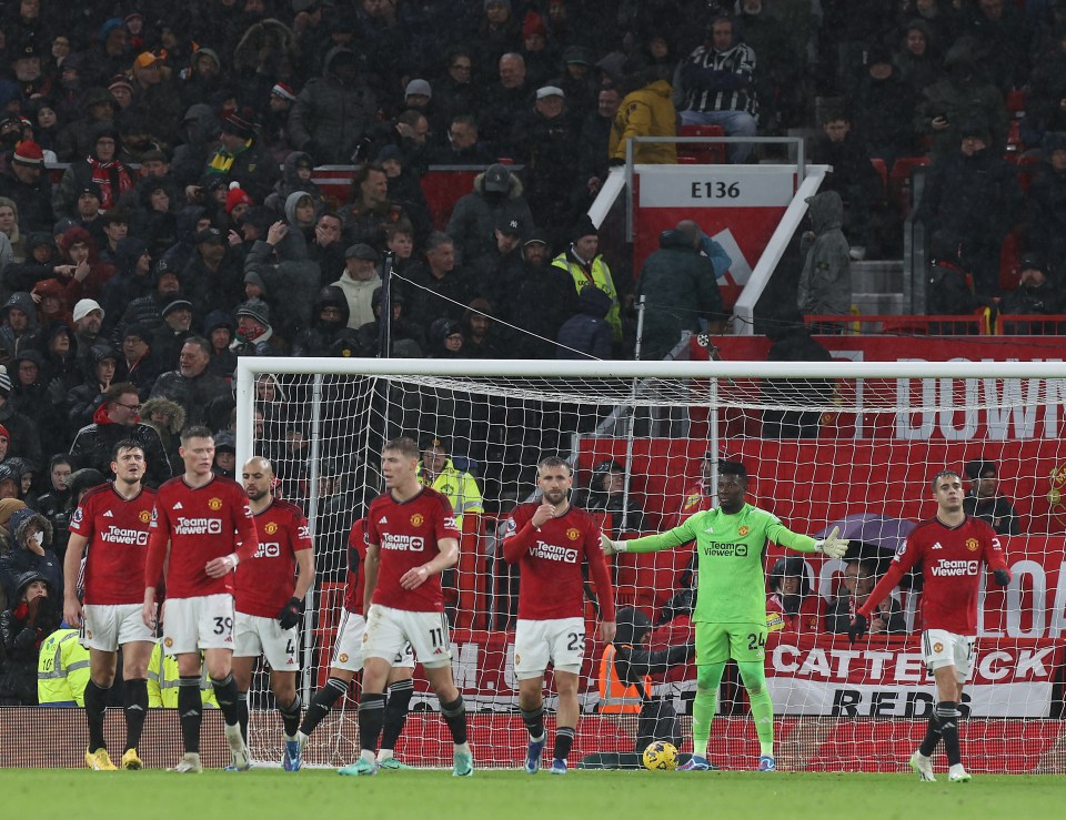 Man United were hammered by Bournemouth