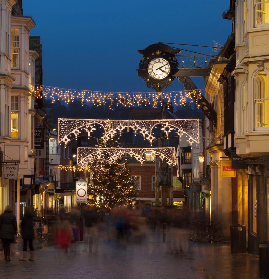 Winchester is also home to plenty of Christmas attractions too