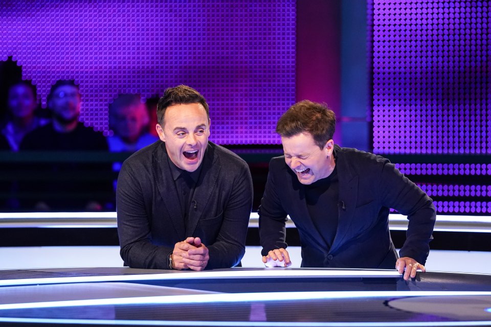 Dec revised the moment show bosses told Ant off for jumping on top of the table whilst filming season 3