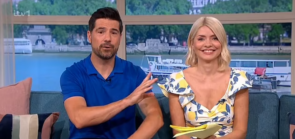 Holly made a surprise comeback on This Morning this week