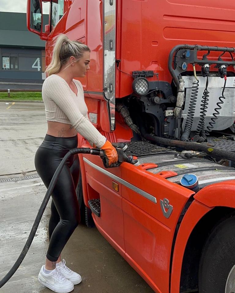 The couple have now vlog their trucker journey and behind the scenes and upload them on their YouTube channel