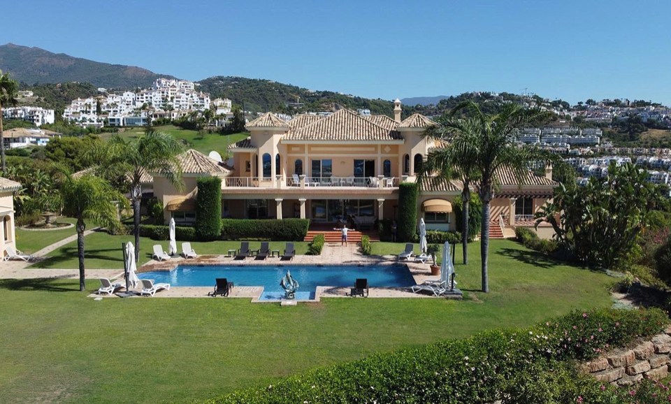 The Spanish villa Alex Batty said he was visiting in 2017